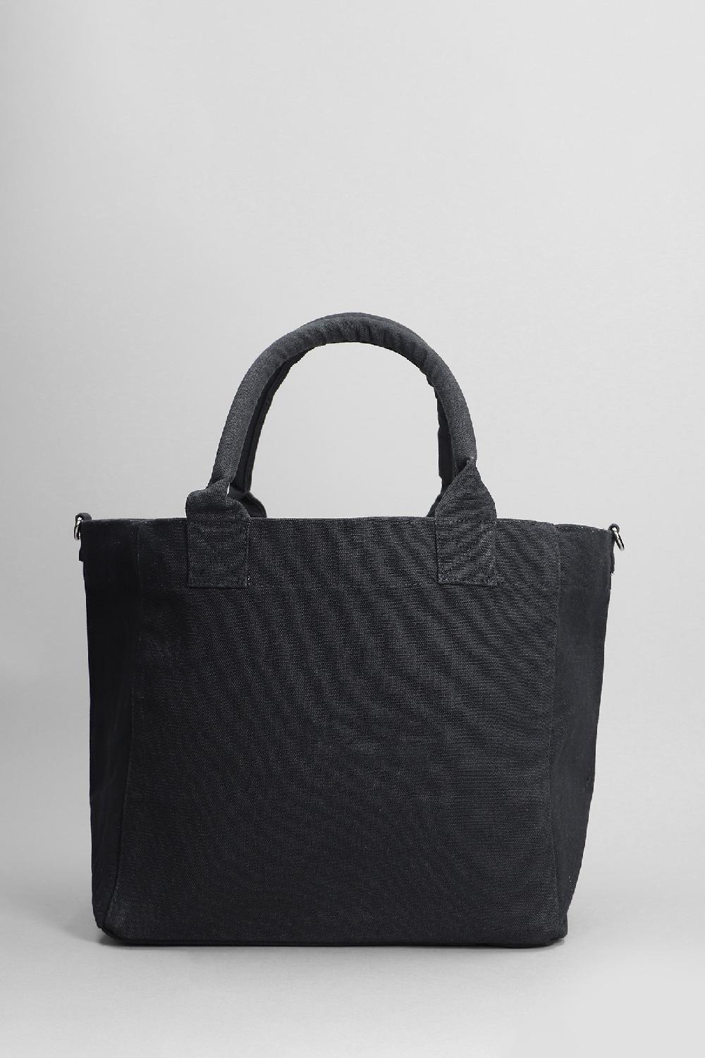 Deliberti Ganni Tote In Cotone Nero Cod. 403483 - Deliberti The Luxury Shopping