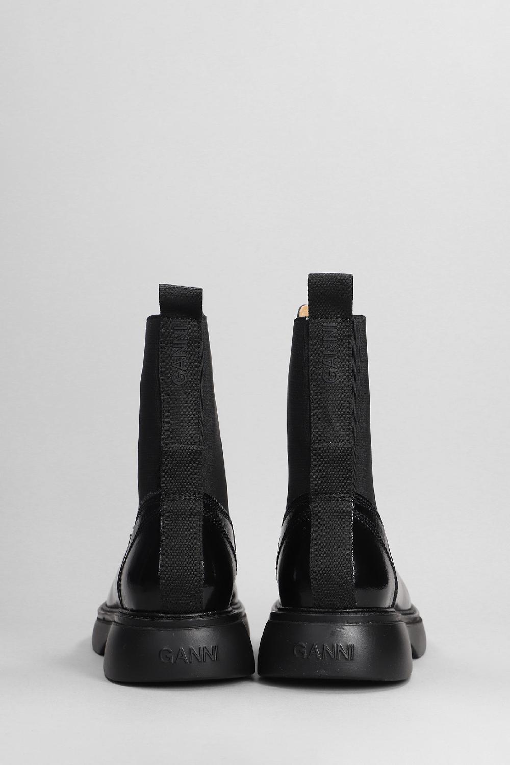 Deliberti Ganni Tronchetti Tacco Alto In Poliestere Nero Cod. 403460 - Deliberti The Luxury Shopping