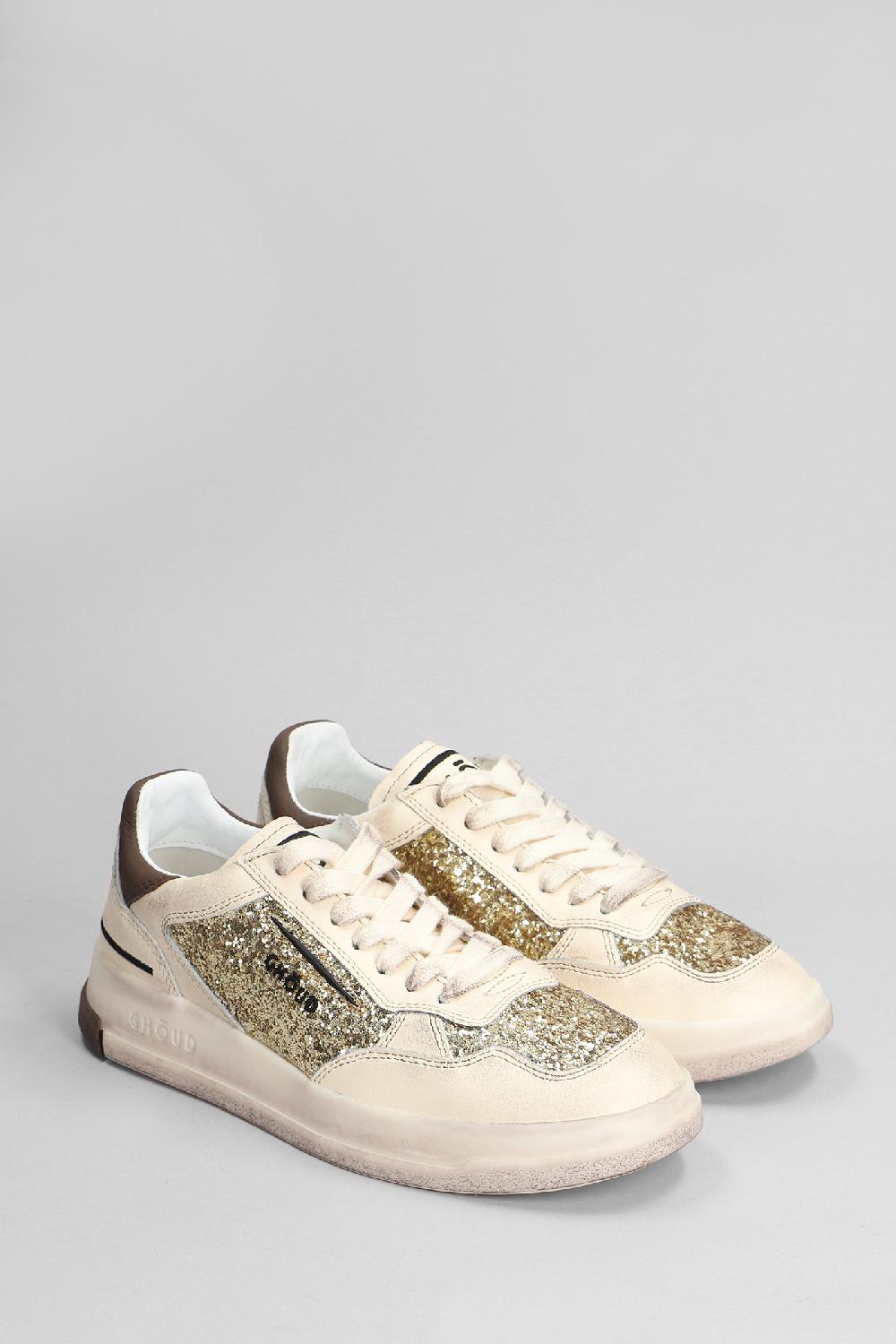 Deliberti Ghoud Sneakers Tweener In Pelle Beige Cod. 409028 - Deliberti The Luxury Shopping