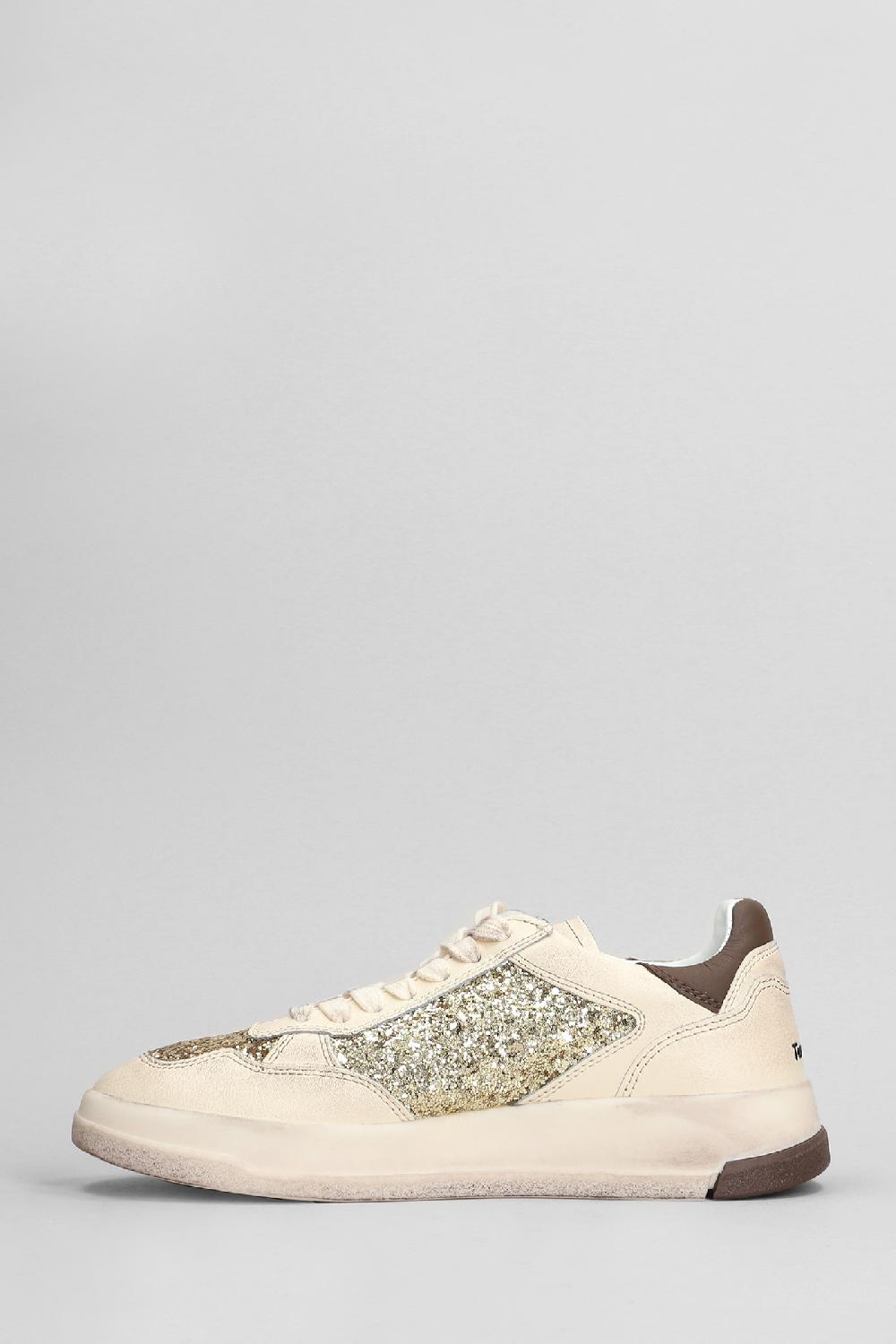 Deliberti Ghoud Sneakers Tweener In Pelle Beige Cod. 409028 - Deliberti The Luxury Shopping