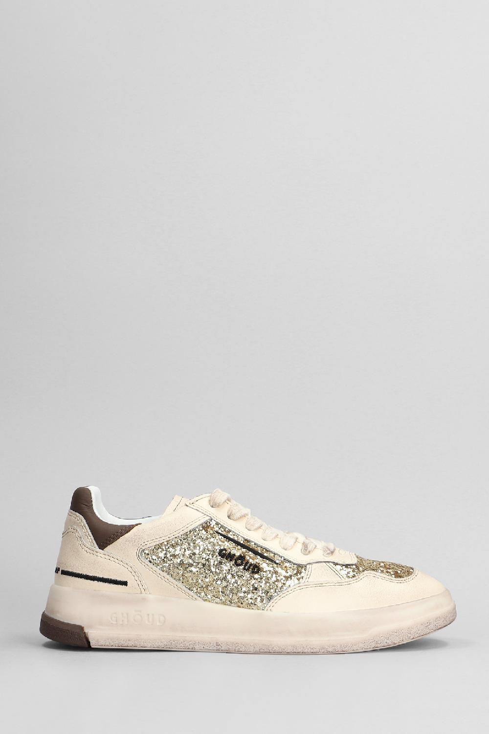 Deliberti Ghoud Sneakers tweener in pelle beige cod. 409028 - Deliberti The Luxury Shopping