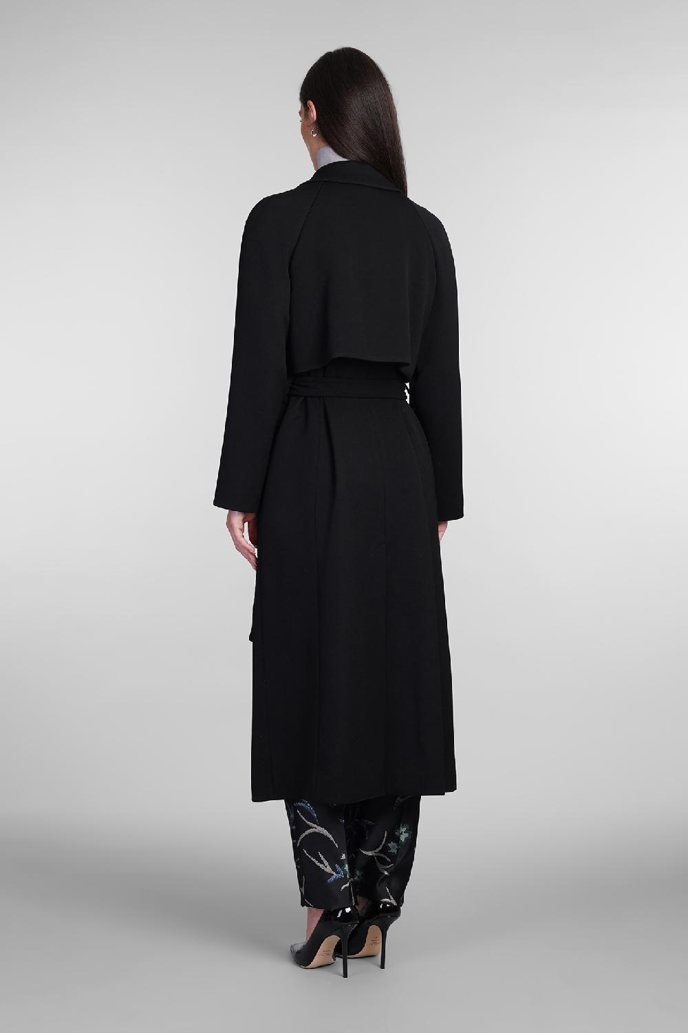 Deliberti Giorgio Armani Cappotto In Lana Nera Cod. 403743 - Deliberti The Luxury Shopping