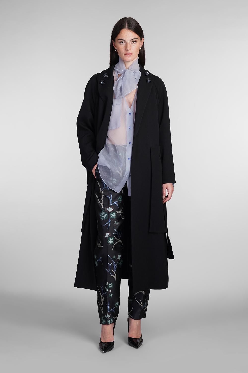 Deliberti Giorgio Armani Pantalone In Poliestere Nero Cod. 403597 - Deliberti The Luxury Shopping