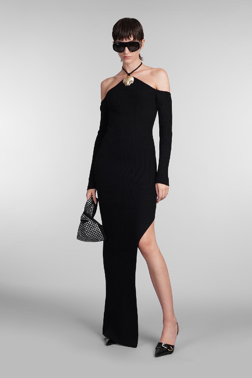 Deliberti Giuseppe Di Morabito Abito In Lana Nera Cod. 407961 - Deliberti The Luxury Shopping