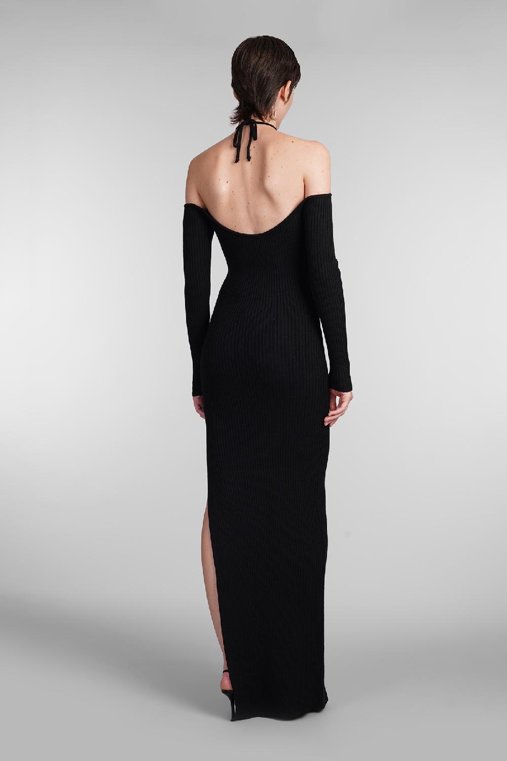 Deliberti Giuseppe Di Morabito Abito In Lana Nera Cod. 407961 - Deliberti The Luxury Shopping