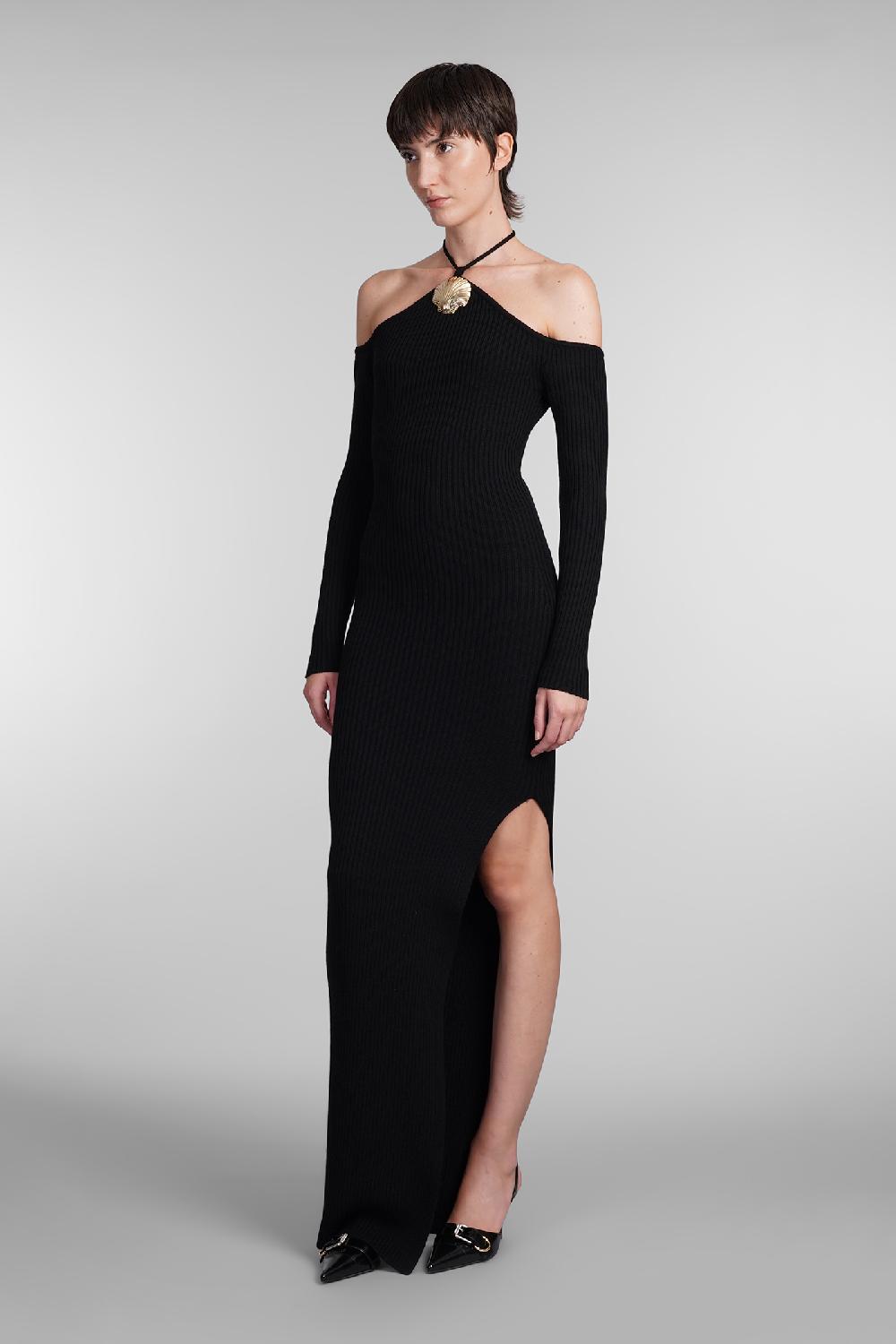 Deliberti Giuseppe Di Morabito Abito In Lana Nera Cod. 407961 - Deliberti The Luxury Shopping