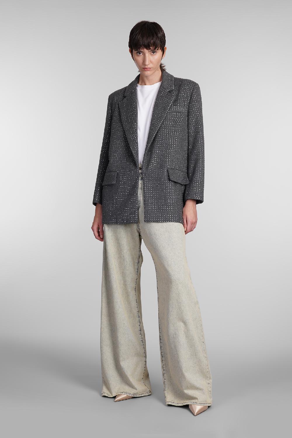 Deliberti Giuseppe Di Morabito Blazer In Lana Grigia Cod. 407958 - Deliberti The Luxury Shopping