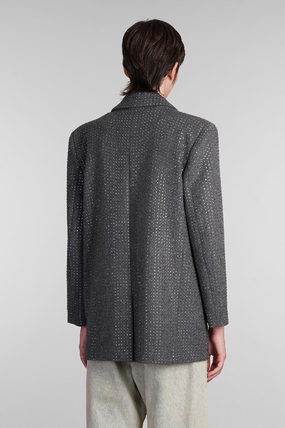 Deliberti Giuseppe Di Morabito Blazer In Lana Grigia Cod. 407958 - Deliberti The Luxury Shopping