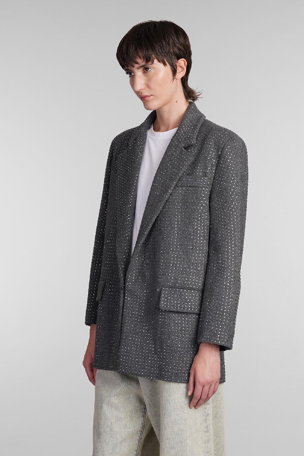 Deliberti Giuseppe Di Morabito Blazer In Lana Grigia Cod. 407958 - Deliberti The Luxury Shopping