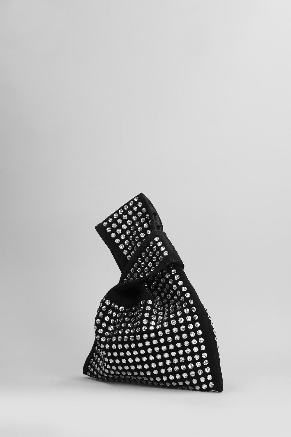 Deliberti Giuseppe Di Morabito Borsa A Mano In Camoscio Nero Cod. 405028 - Deliberti The Luxury Shopping