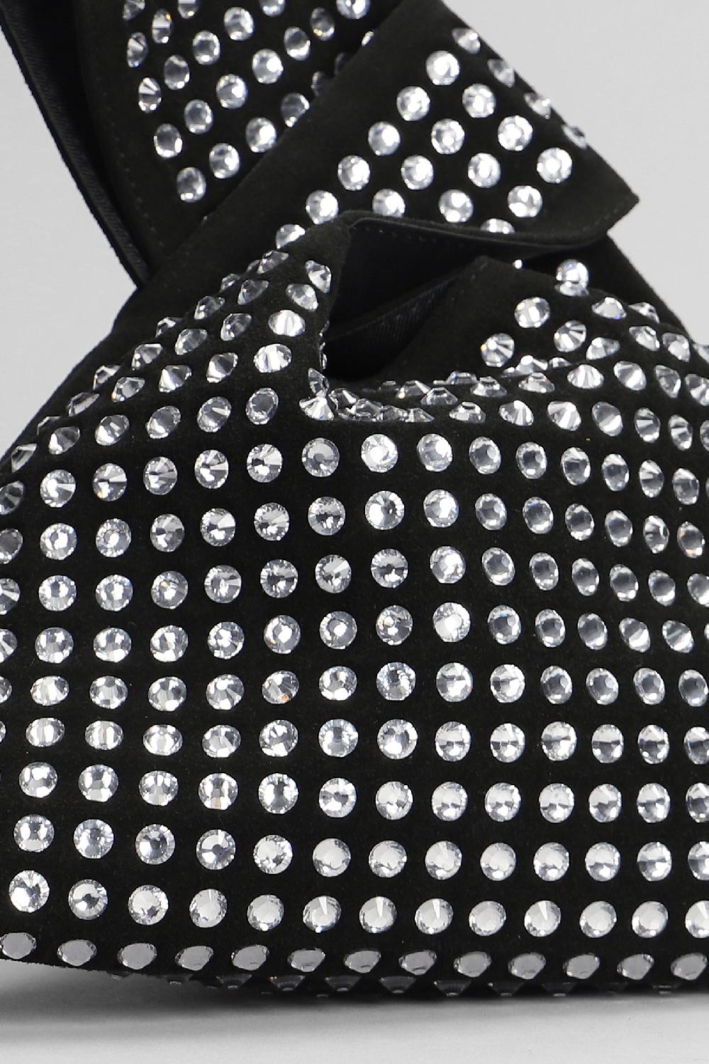 Deliberti Giuseppe Di Morabito Borsa A Mano In Camoscio Nero Cod. 405028 - Deliberti The Luxury Shopping