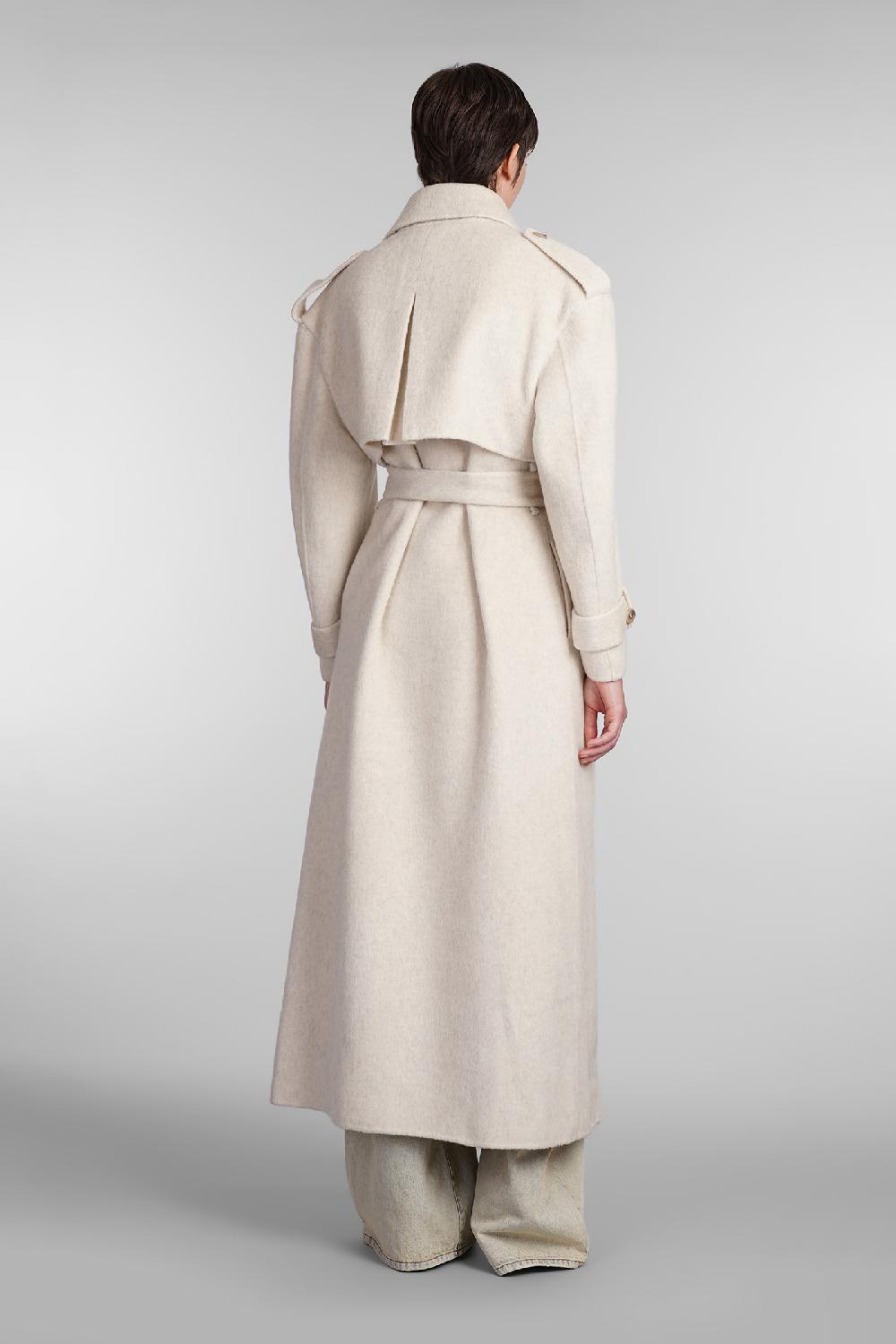 Deliberti Giuseppe Di Morabito Cappotto In Lana Beige Cod. 407963 - Deliberti The Luxury Shopping