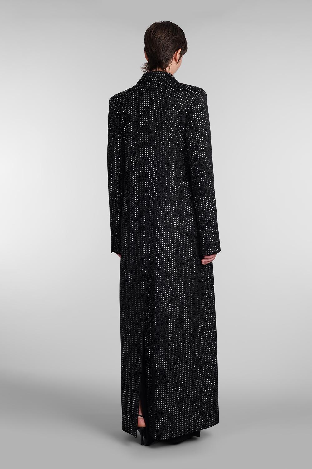 Deliberti Giuseppe Di Morabito Cappotto In Lana Nera Cod. 407964 - Deliberti The Luxury Shopping