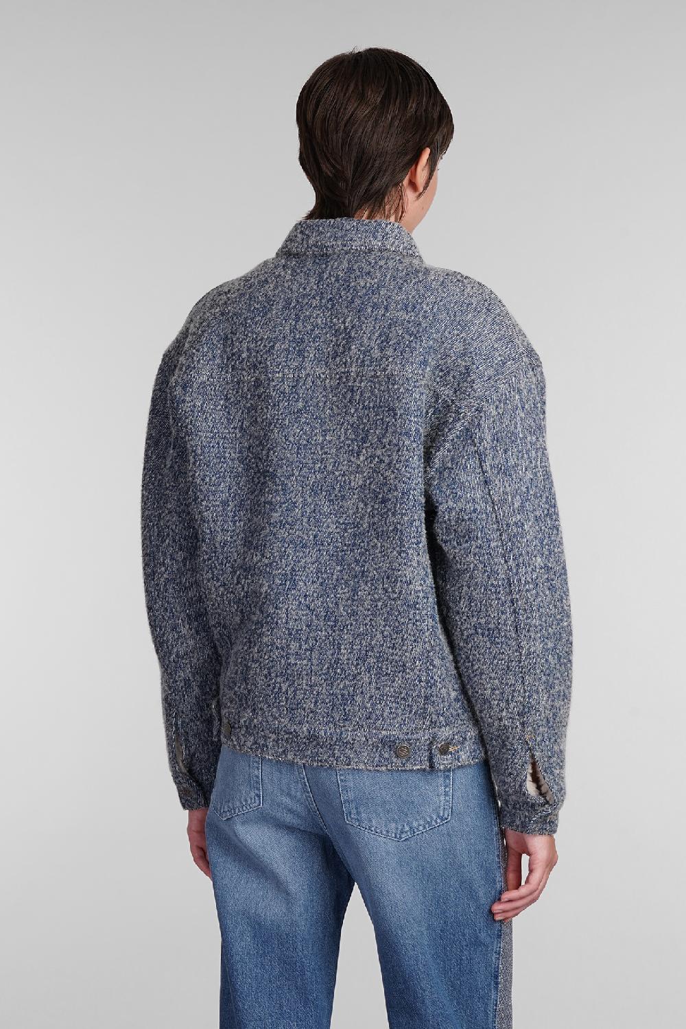Deliberti Giuseppe Di Morabito Giacca Casual In Cotone Blu Cod. 407959 - Deliberti The Luxury Shopping