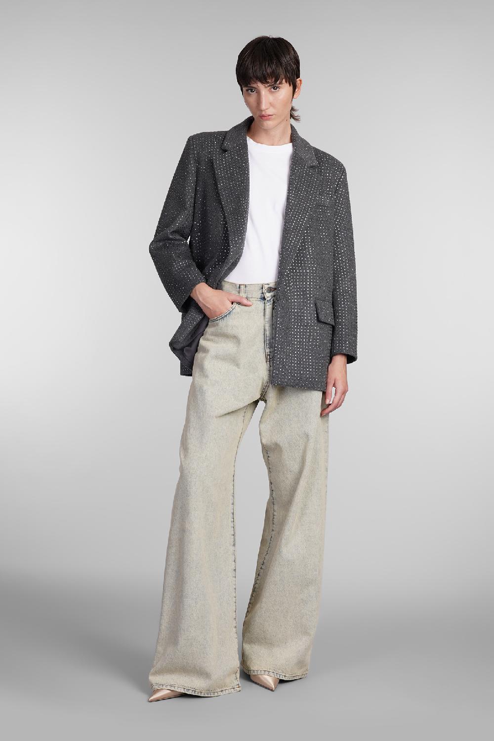 Deliberti Giuseppe Di Morabito Jeans In Cotone Beige Cod. 407960 - Deliberti The Luxury Shopping