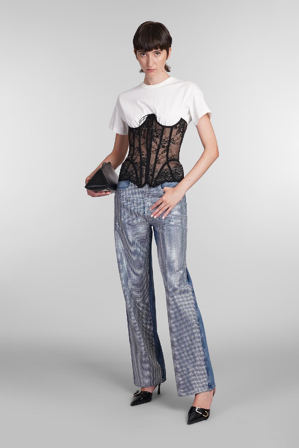 Deliberti Giuseppe Di Morabito Jeans In Cotone Blu Cod. 405141 - Deliberti The Luxury Shopping