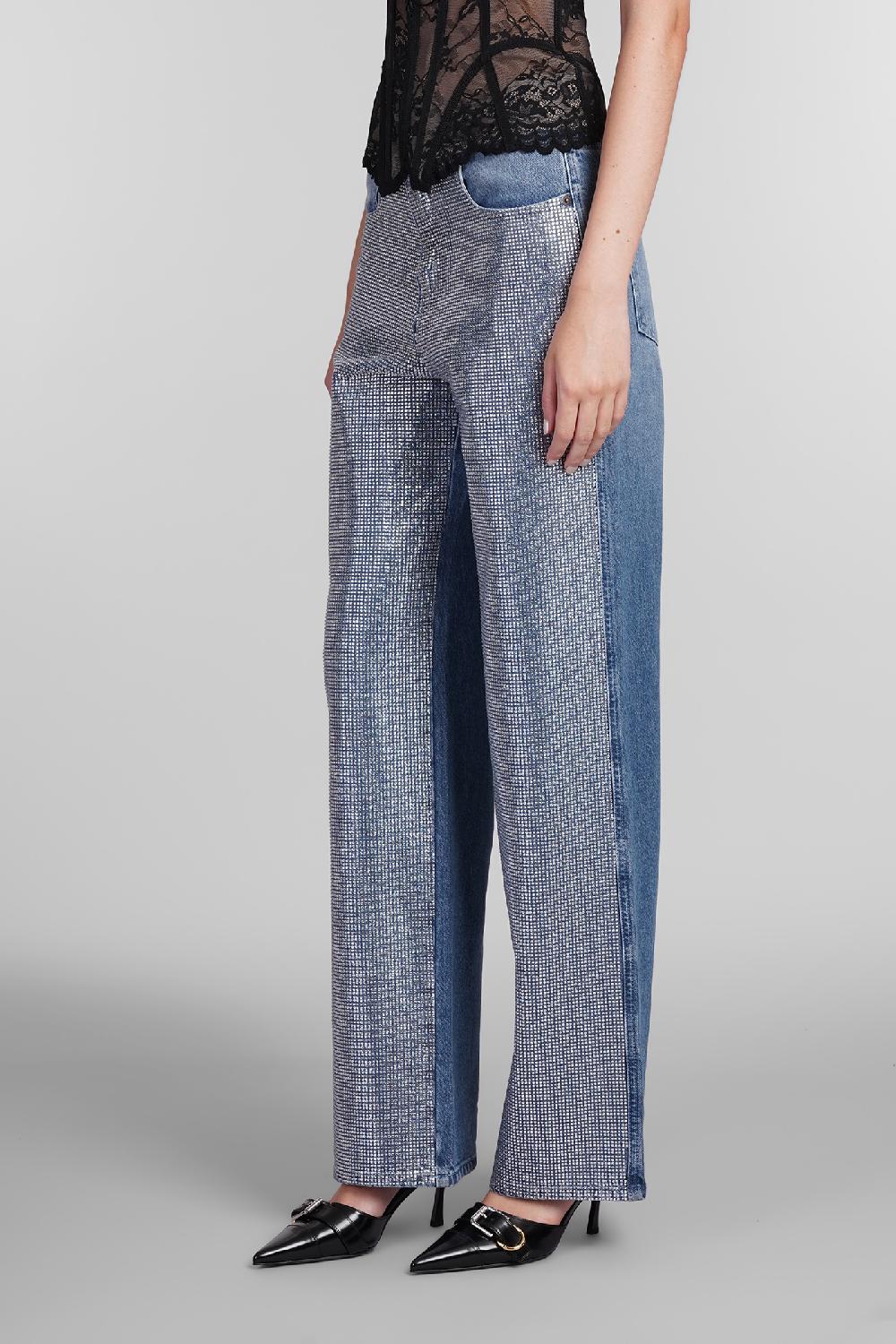 Deliberti Giuseppe Di Morabito Jeans In Cotone Blu Cod. 405141 - Deliberti The Luxury Shopping