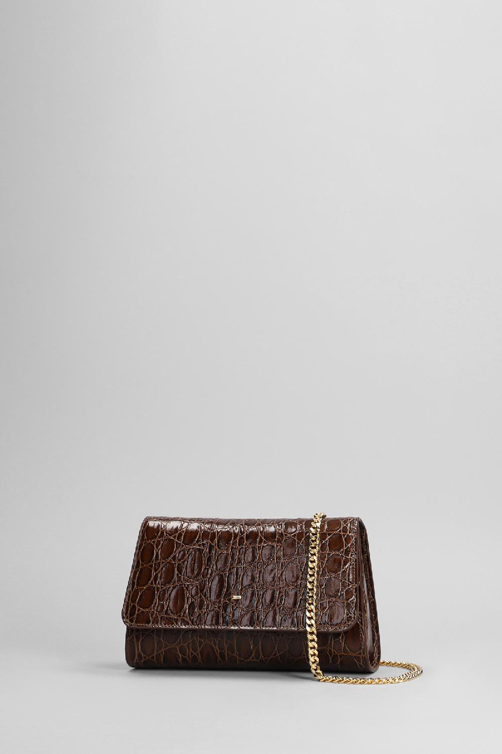 Deliberti Giuseppe Zanotti Borsa A Spalla Cleopatra In Pelle Marrone Cod. 402232 - Deliberti The Luxury Shopping