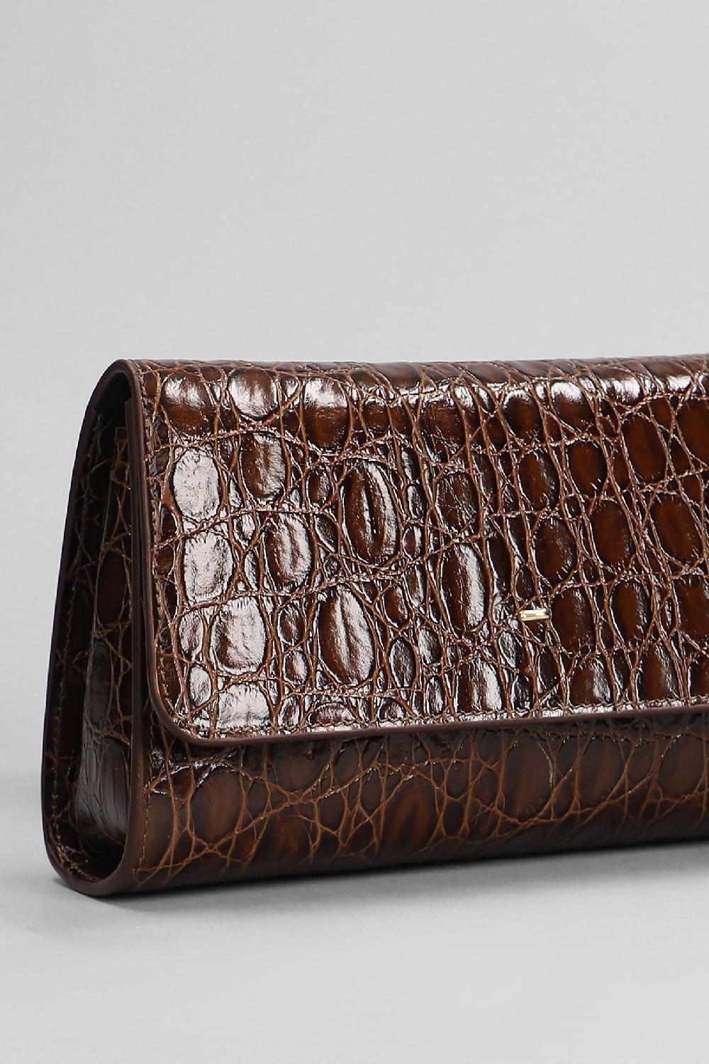 Deliberti Giuseppe Zanotti Borsa A Spalla Cleopatra In Pelle Marrone Cod. 402232 - Deliberti The Luxury Shopping