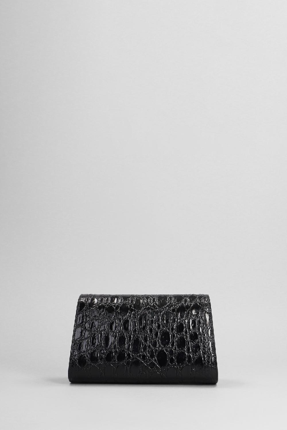 Deliberti Giuseppe Zanotti Borsa A Spalla Cleopatra In Pelle Nera Cod. 402233 - Deliberti The Luxury Shopping