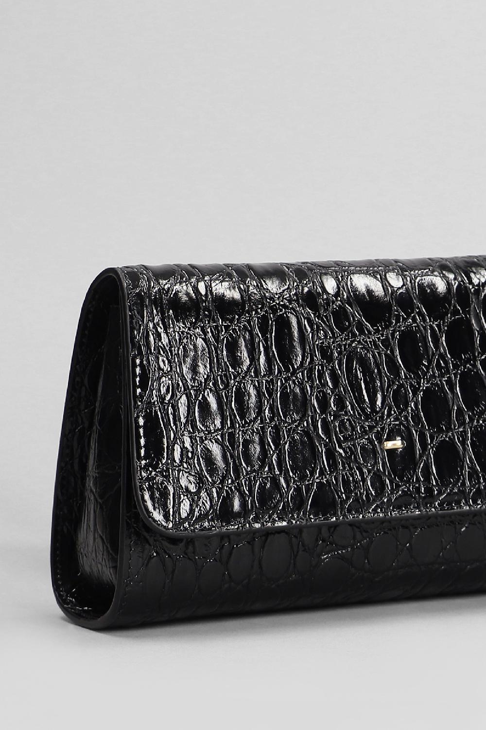 Deliberti Giuseppe Zanotti Borsa A Spalla Cleopatra In Pelle Nera Cod. 402233 - Deliberti The Luxury Shopping