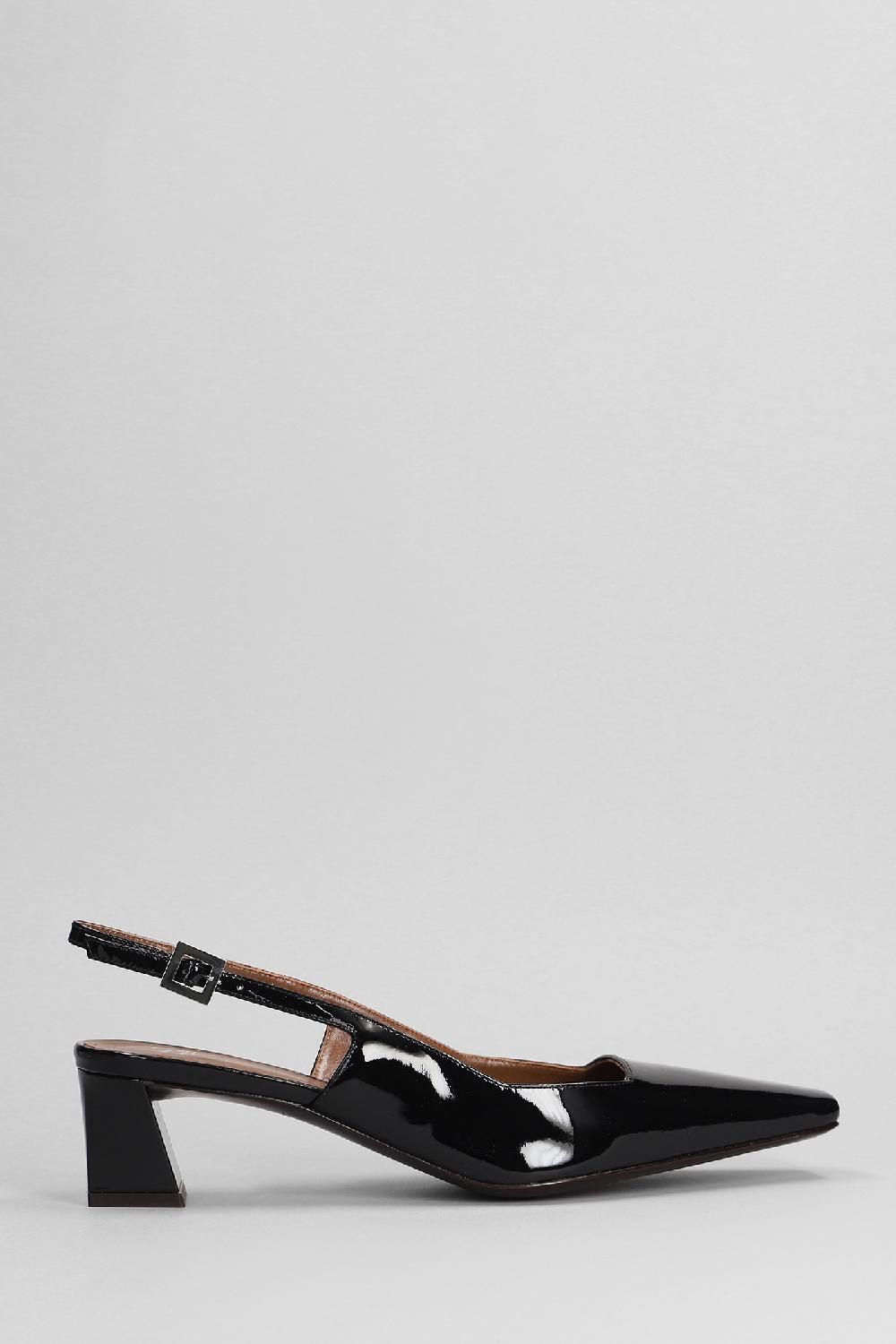 Deliberti Giuseppe Zanotti Decollete brendha in vernice nera cod. 402228 - Deliberti The Luxury Shopping