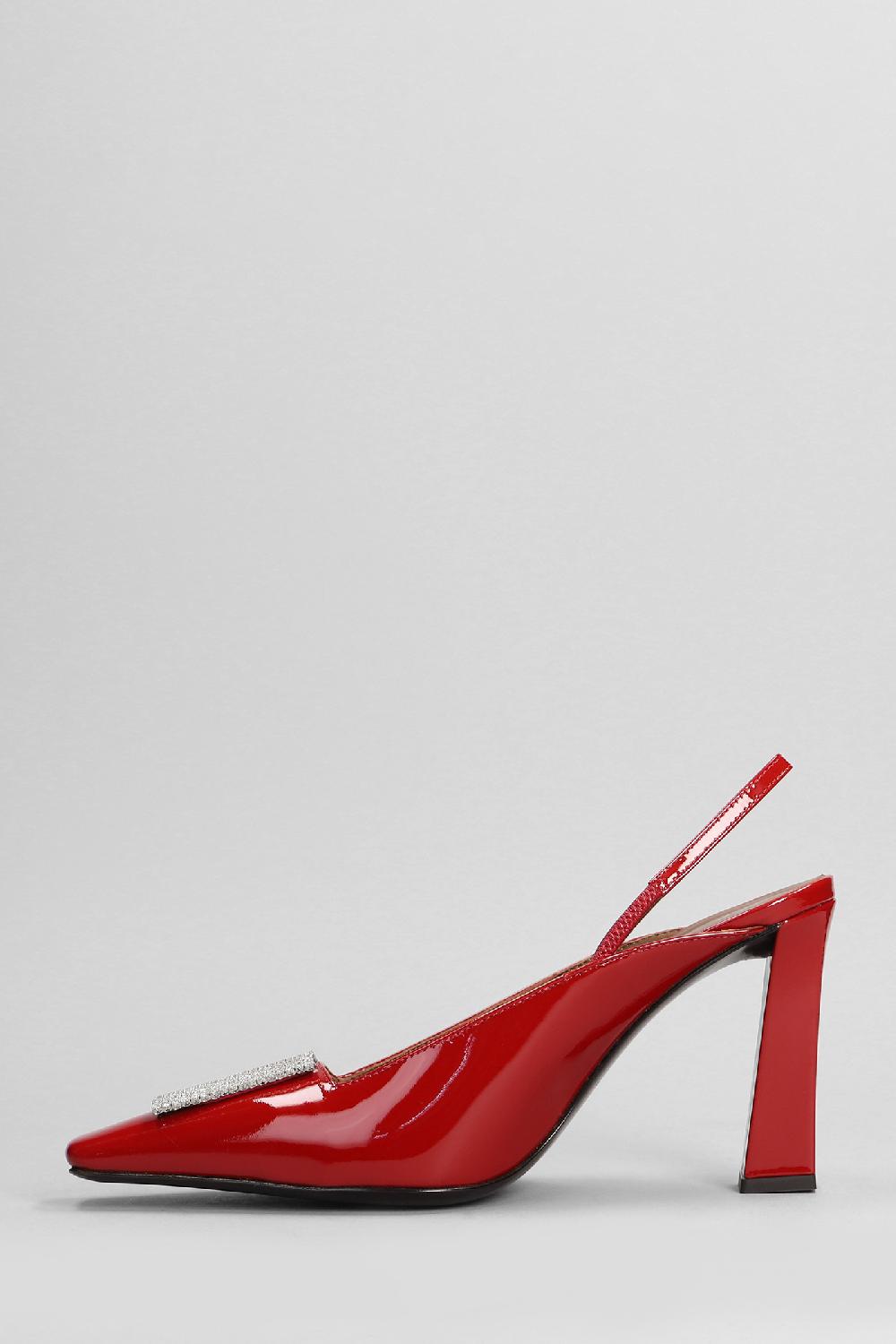 Deliberti Giuseppe Zanotti Decollete In Vernice Rossa Cod. 402818 - Deliberti The Luxury Shopping