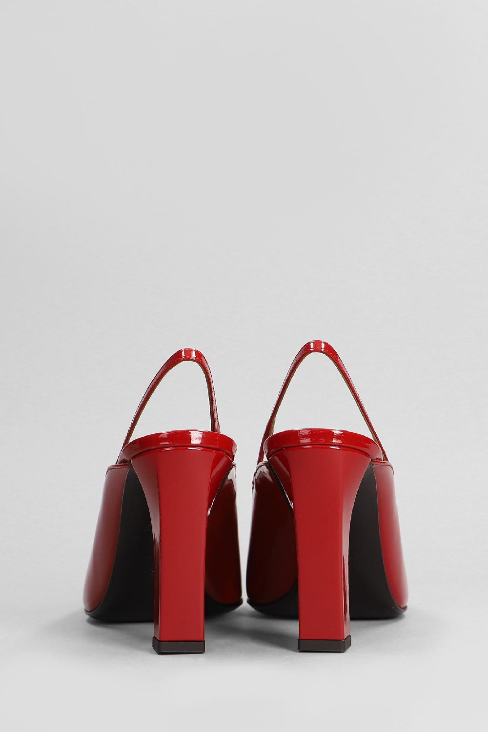 Deliberti Giuseppe Zanotti Decollete In Vernice Rossa Cod. 402818 - Deliberti The Luxury Shopping