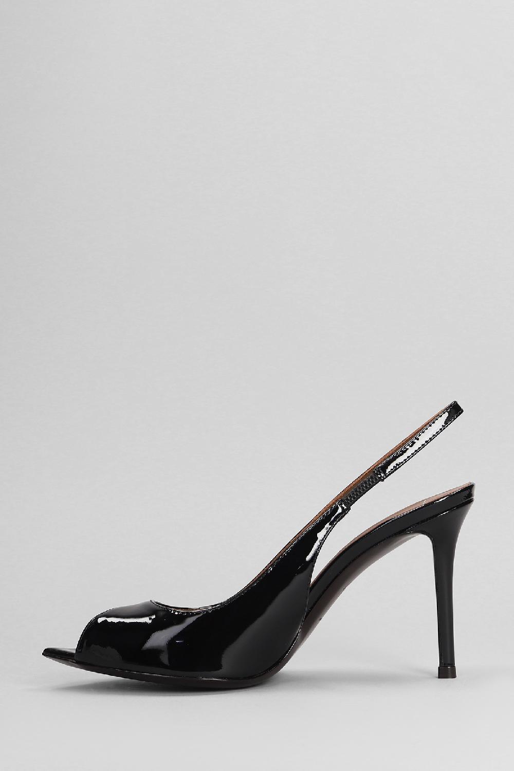 Deliberti Giuseppe Zanotti Decollete Intriigo In Pelle Nera Cod. 402231 - Deliberti The Luxury Shopping