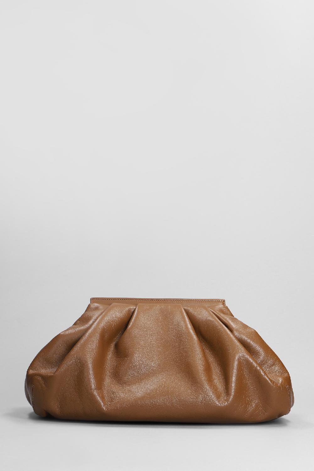 Deliberti Giuseppe Zanotti Pochette In Pelle Cuoio Naturale Cod. 402237 - Deliberti The Luxury Shopping