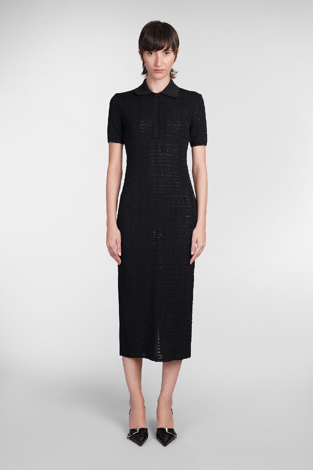 Deliberti Givenchy Abito in viscosa nera cod. 404614 - Deliberti The Luxury Shopping