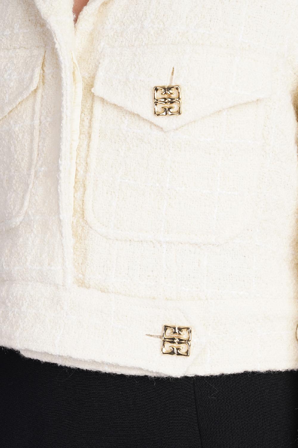 Deliberti Givenchy Blazer In Lana Beige Cod. 406450 - Deliberti The Luxury Shopping