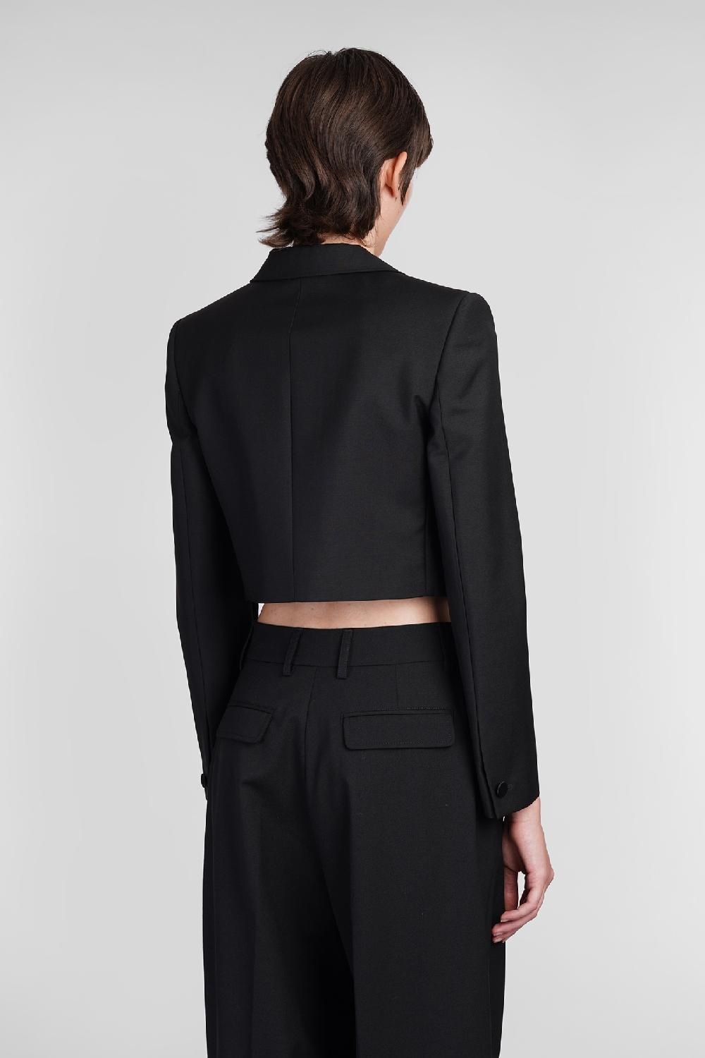Deliberti Givenchy Blazer In Lana Nera Cod. 404624 - Deliberti The Luxury Shopping