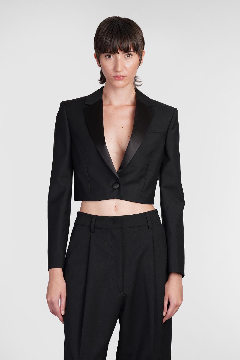 Deliberti Givenchy Blazer in lana nera cod. 404624 - Deliberti The Luxury Shopping