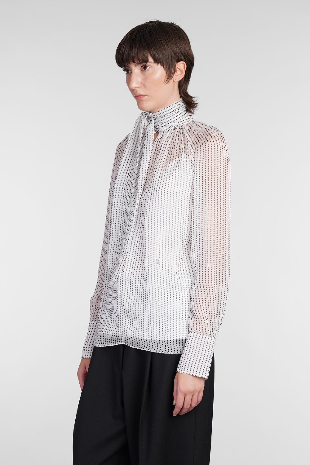 Deliberti Givenchy Blusa In Seta Bianca Cod. 406451 - Deliberti The Luxury Shopping