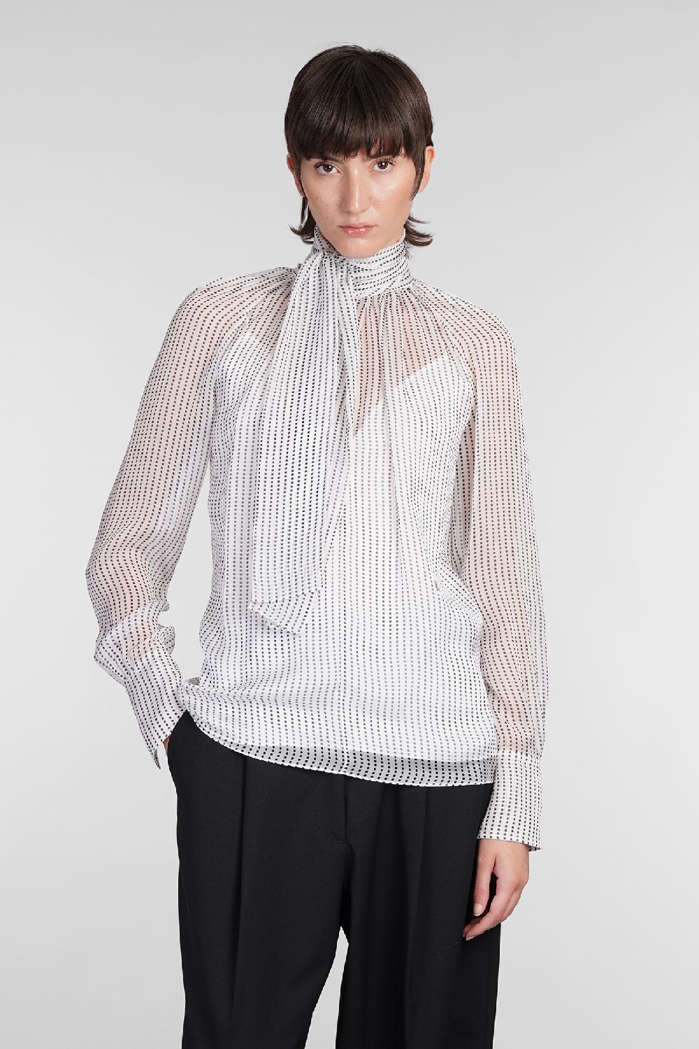 Deliberti Givenchy Blusa in seta bianca cod. 406451 - Deliberti The Luxury Shopping