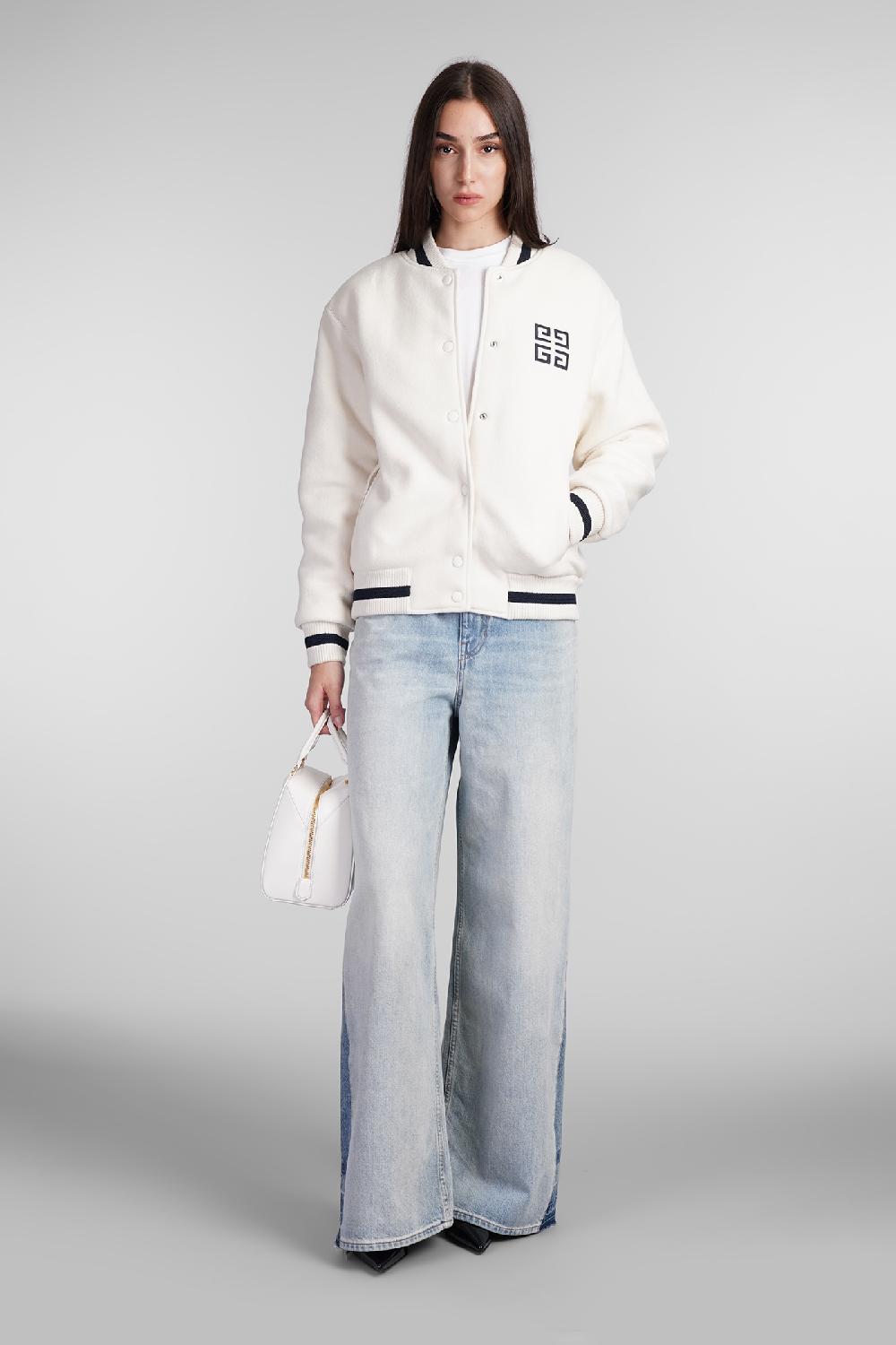 Deliberti Givenchy Bomber In Lana Beige Cod. 406446 - Deliberti The Luxury Shopping