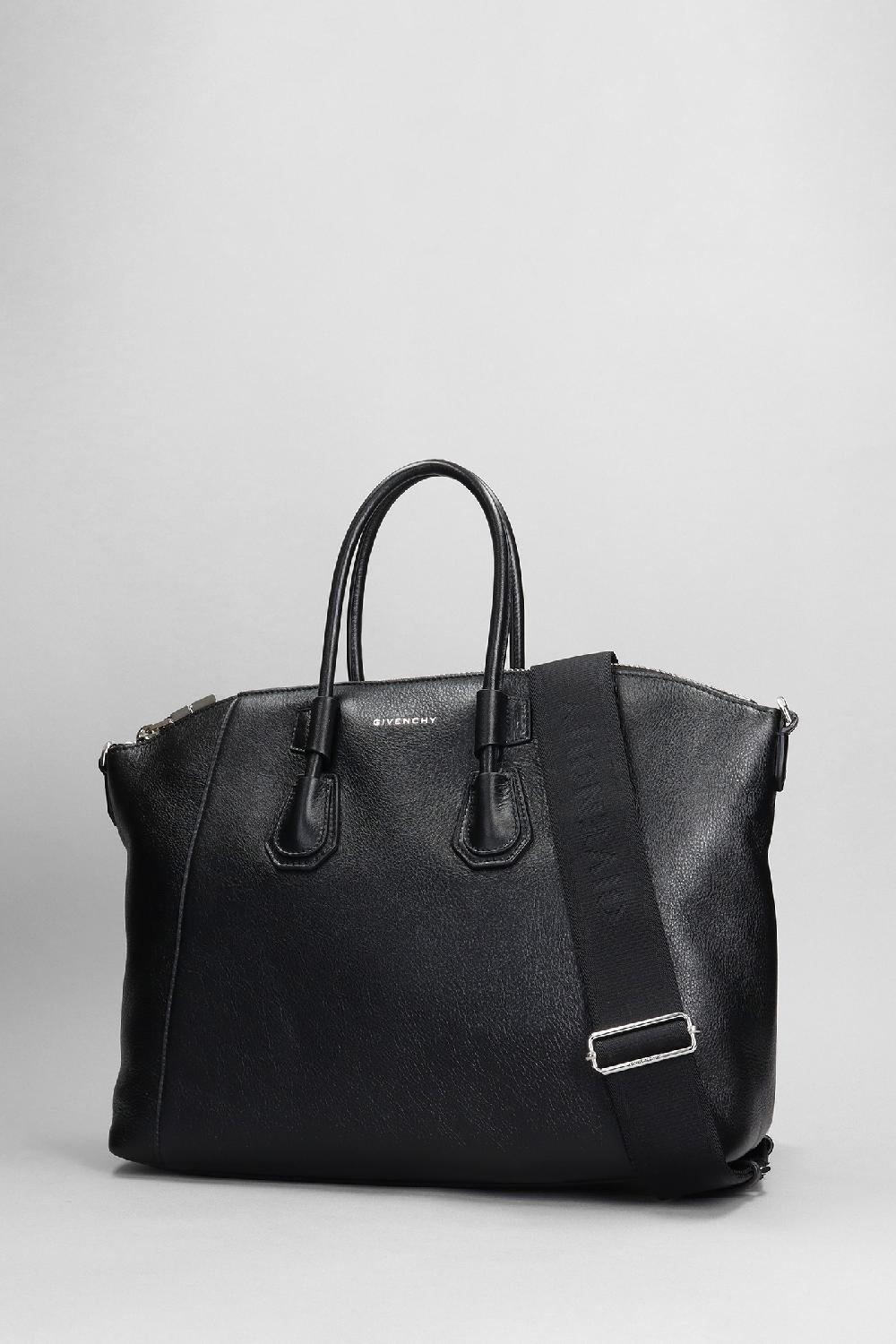 Deliberti Givenchy Borsa A Spalla Ant.sport In Pelle Nera Cod. 379618 - Deliberti The Luxury Shopping