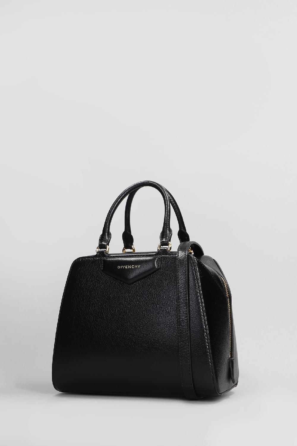 Deliberti Givenchy Borsa A Spalla Antigona Cube Mini In Pelle Nera Cod. 406452 - Deliberti The Luxury Shopping