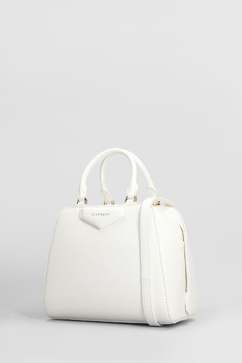Deliberti Givenchy Borsa A Spalla Antigona Cube Mini In Pelle Beige Cod. 406453 - Deliberti The Luxury Shopping