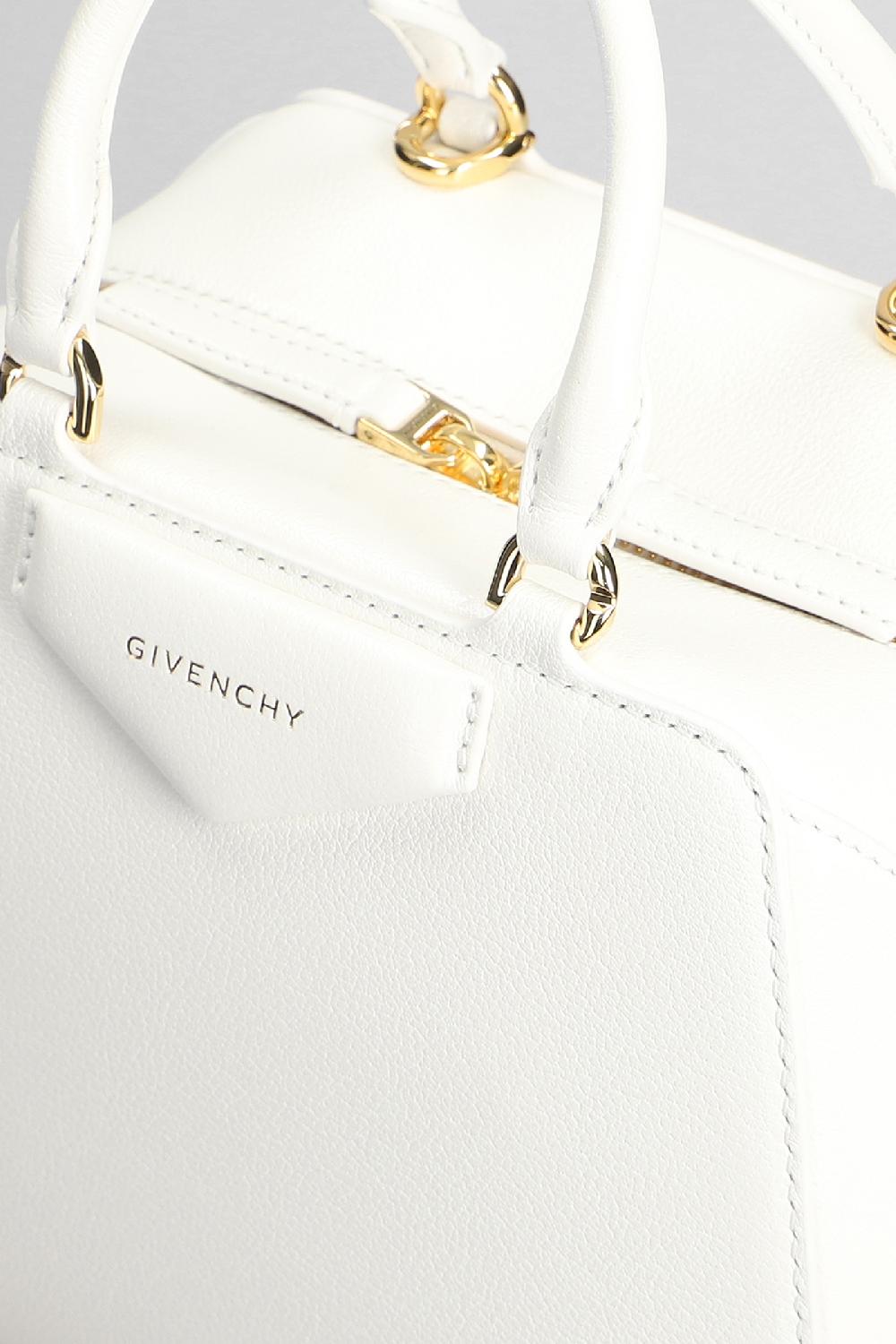 Deliberti Givenchy Borsa A Spalla Antigona Cube Mini In Pelle Beige Cod. 406453 - Deliberti The Luxury Shopping