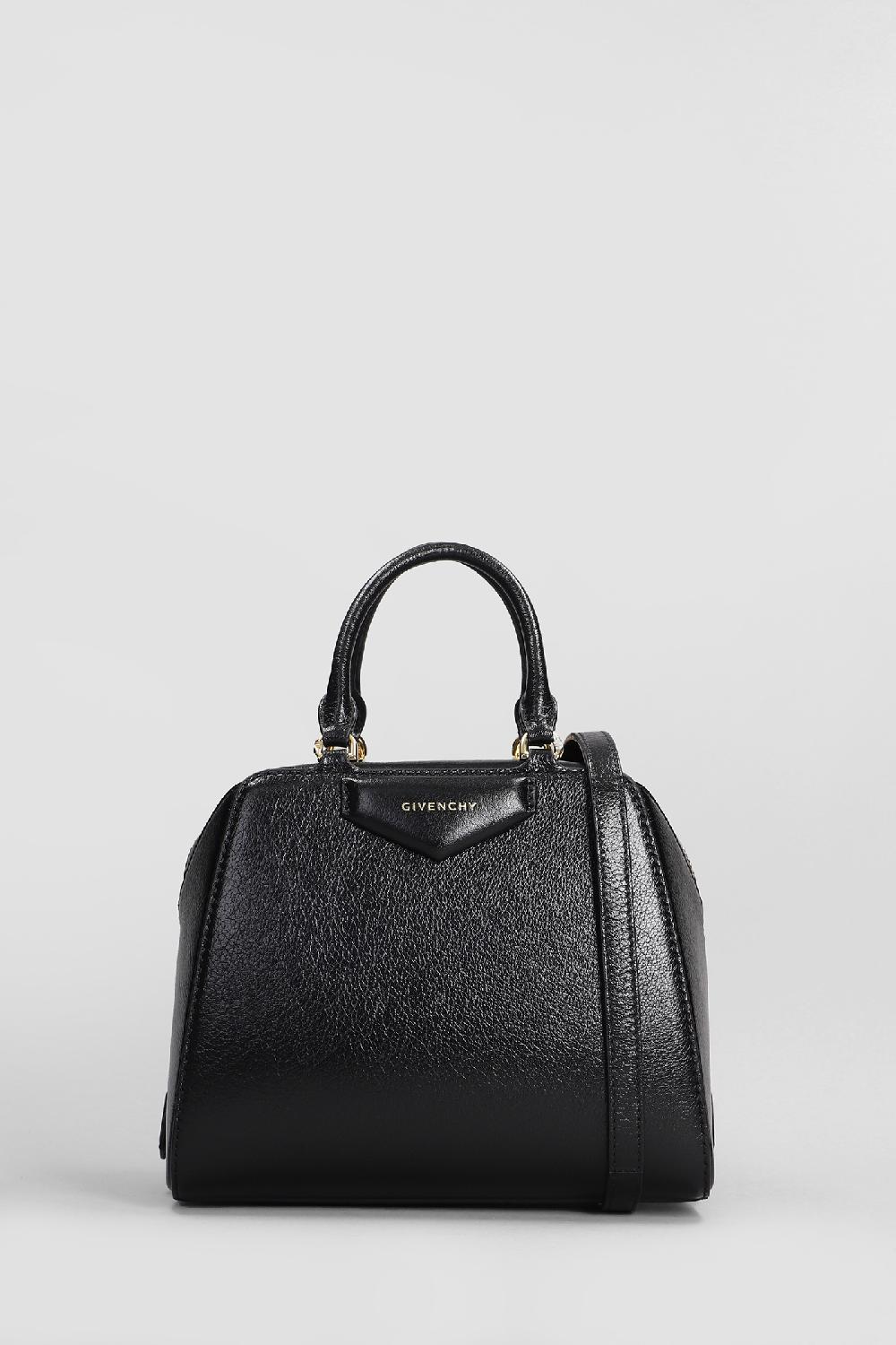 Deliberti Givenchy Borsa a spalla antigona cube mini in pelle nera cod. 406452 - Deliberti The Luxury Shopping