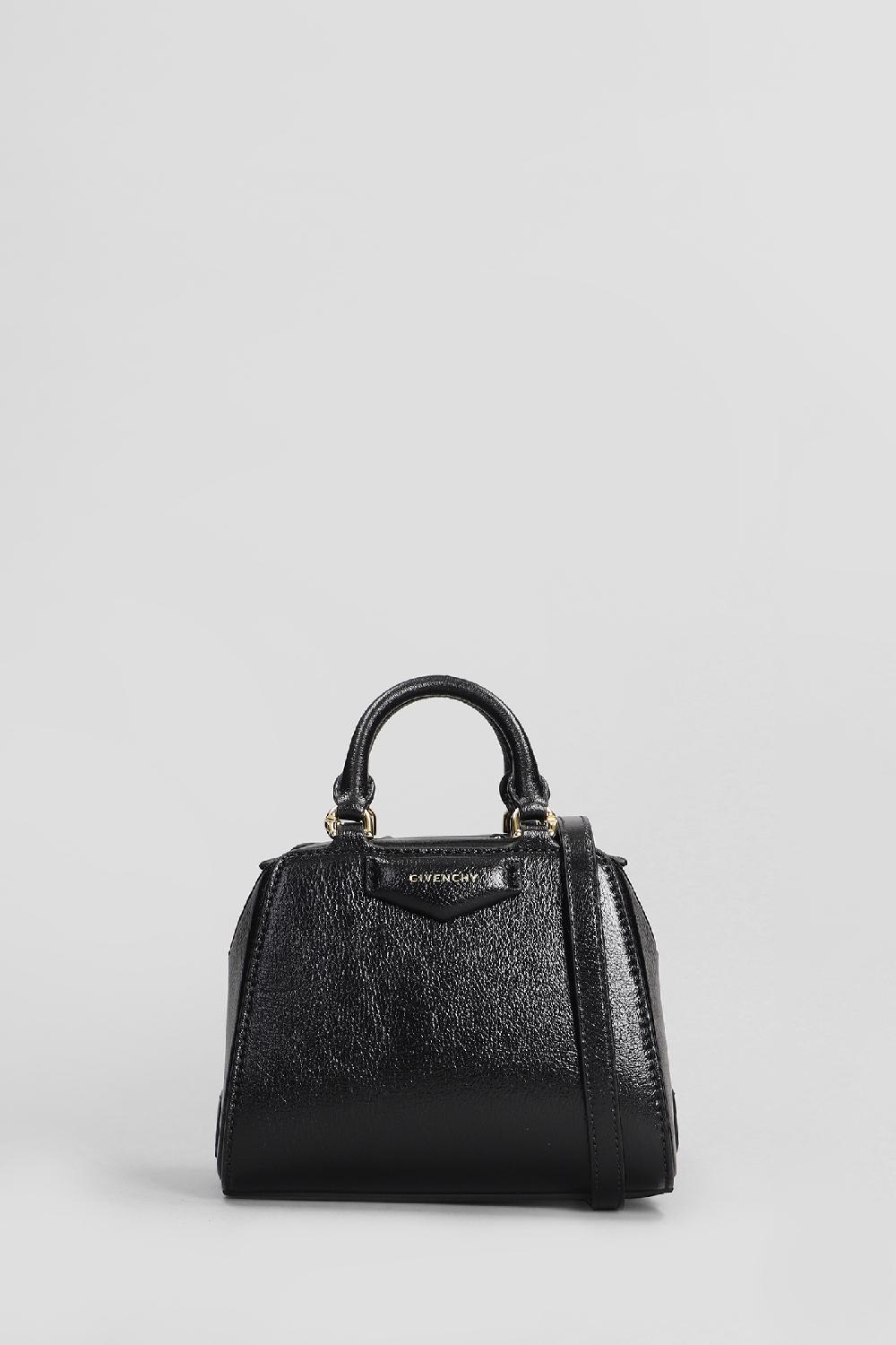 Deliberti Givenchy Borsa a spalla antigona cube nano in pelle nera cod. 406456 - Deliberti The Luxury Shopping