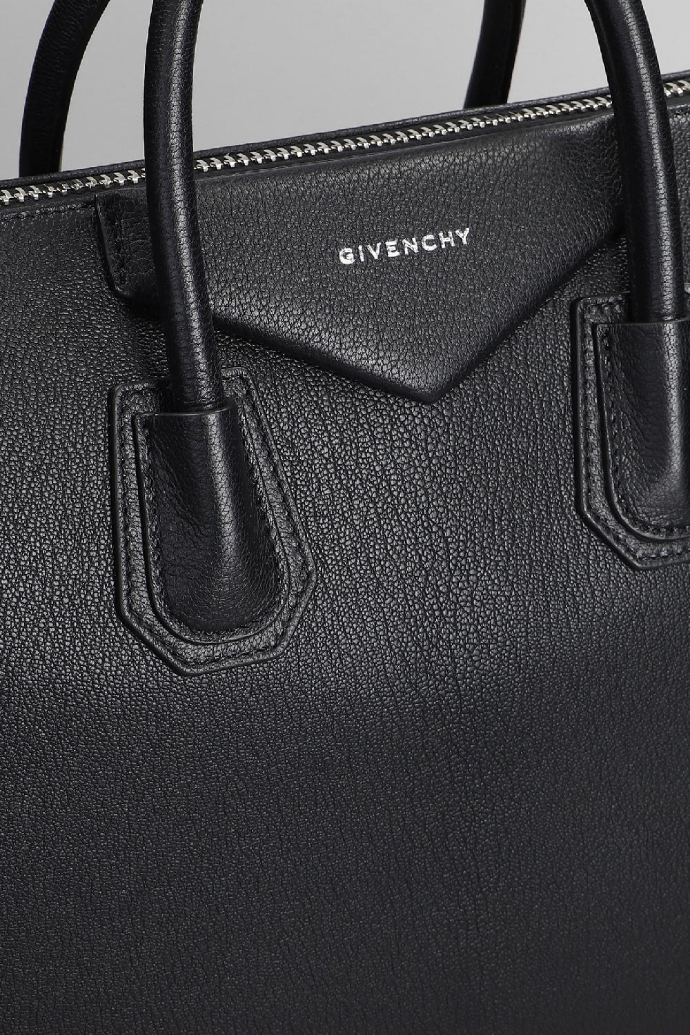 Deliberti Givenchy Borsa A Spalla Antigona In Pelle Nera Cod. 392592 - Deliberti The Luxury Shopping