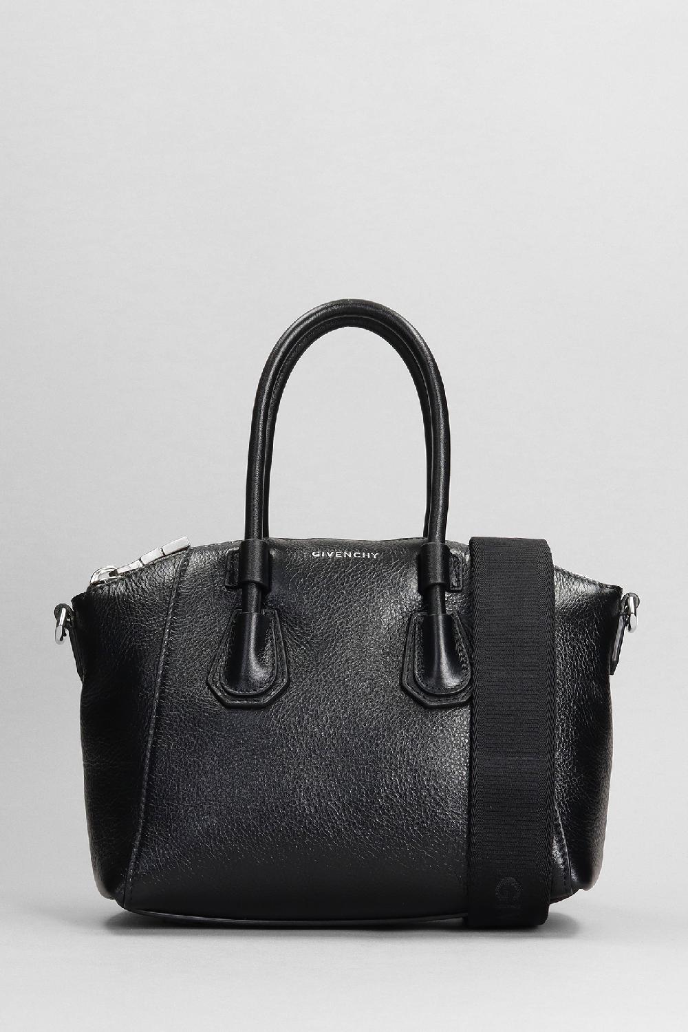 Deliberti Givenchy Borsa a spalla antigona in pelle nera cod. 379481 - Deliberti The Luxury Shopping