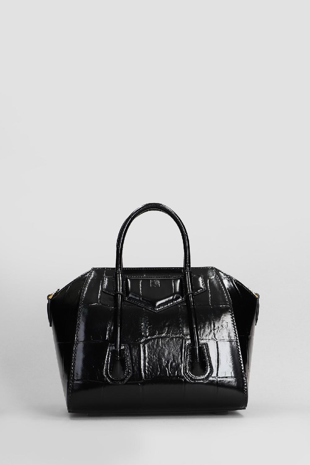Deliberti Givenchy Borsa A Spalla Antigona Lock Mini In Pelle Nera Cod. 409599 - Deliberti The Luxury Shopping