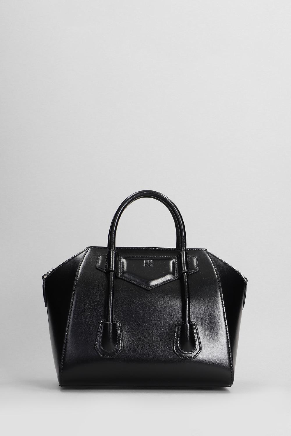 Deliberti Givenchy Borsa A Spalla Antigona Lock Mini In Pelle Nera Cod. 404609 - Deliberti The Luxury Shopping