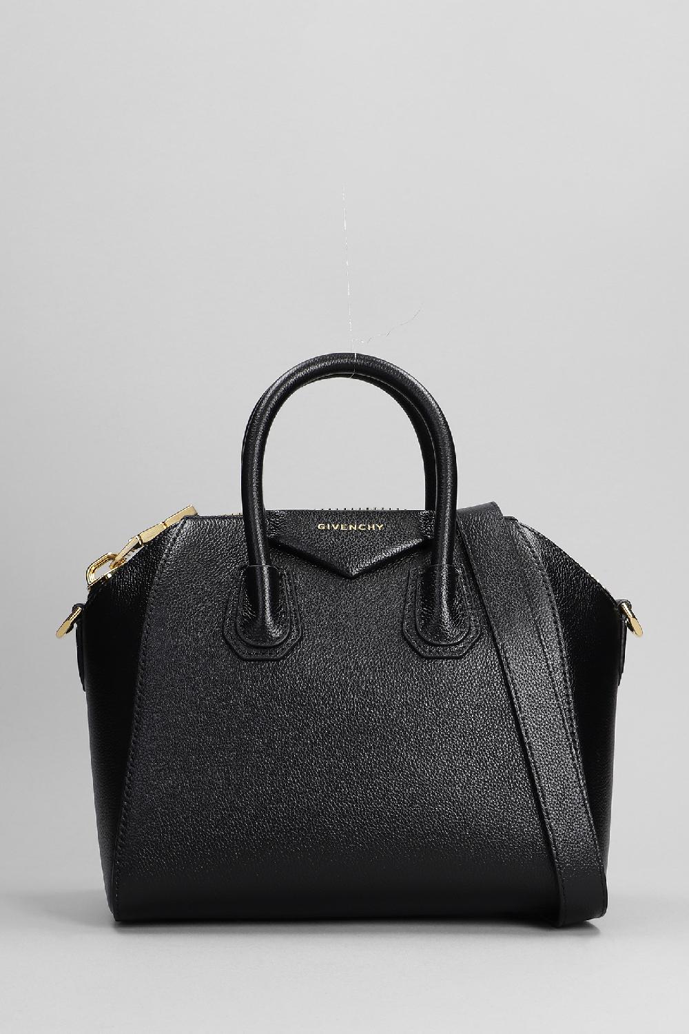 Deliberti Givenchy Borsa a spalla antigona mini in pelle nera cod. 392597 - Deliberti The Luxury Shopping