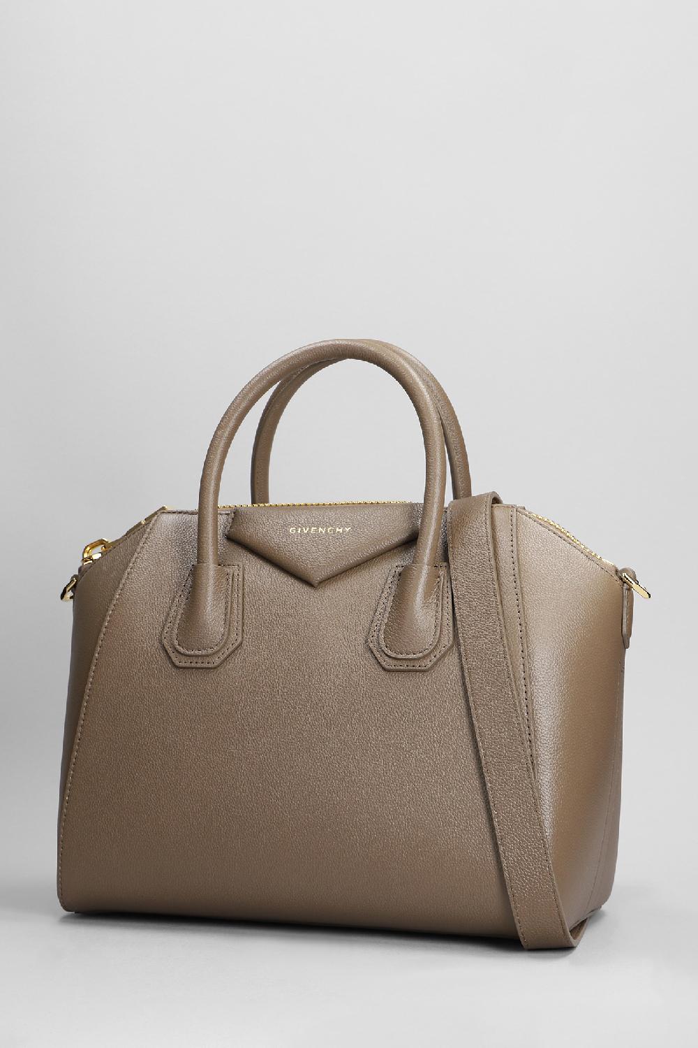 Deliberti Givenchy Borsa A Spalla Antigona Small In Pelle Taupe Cod. 392824 - Deliberti The Luxury Shopping