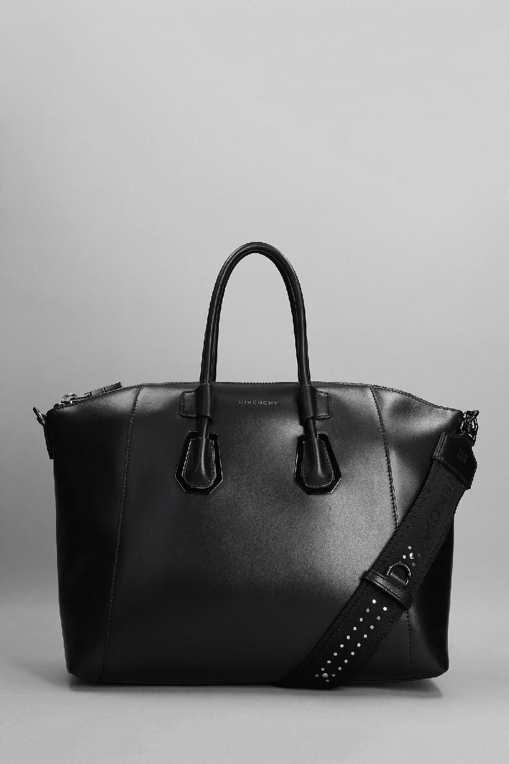 Deliberti Givenchy Borsa a spalla antigona sport in pelle nera cod. 353842 - Deliberti The Luxury Shopping